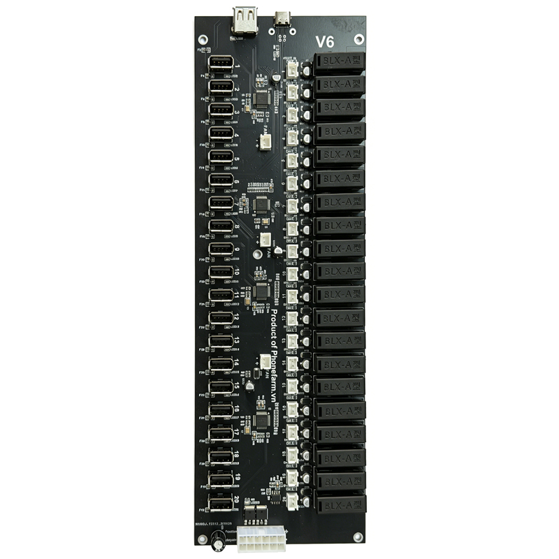 11 20 Port USB Hub FR