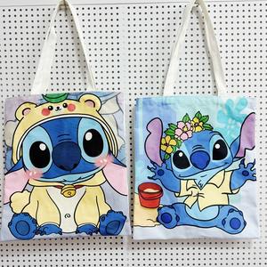 Tas Jahit W-267 Kapasitas Besar, Tas Sekolah, Tas Belanja, Tas Tote Kartun, Tas Tote Pelajar, Tas Selempang - Product Image 4