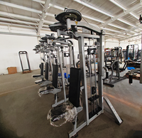 Machine de musculation professionnelle pour centre de fitness, en acier, pour exercices de pectoraux assis, de développement des deltoides et de renforcement des pectoraux et du dos