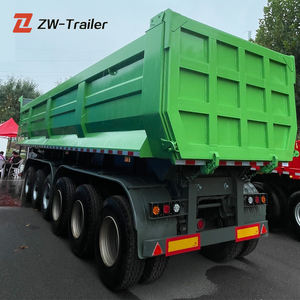 รถกึ่งพ่วงบรรทุกเหล็ก35ลูกบาศก์ ZW กลุ่ม3/4เพลา35ลูกบาศก์สำหรับขายในซาอุดิอาระเบีย - Product Image 5