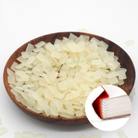 Colle adhésive de fonte chaude de reliure de livre de papier excentré de granule blanc laiteux d'EVA pour la Machine à relier de livre