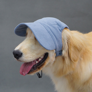 Custom Logo Luxury Solid 100% Cotton Adjustable Comfortable Pet <b>Baseball</b> <b>Cap</b> for Dogs Small Medium All Seasons Hat - Product Image 6