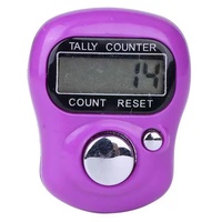 Compteur électronique numérique portatif, compteur de doigt, dispositif de comptage en forme d'anneau pour compter les personnes