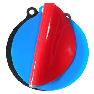 Tapis de table rond multifonctionnel en silicone résistant à la chaleur, antidérapant, pour cuisine, support de casserole, dessous de plat en silicone - Product Image 2
