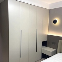 Armoire en bois massif réglable, prête à assembler, durable, écologique, au design moderne et personnalisé, pour chambre d'hôtel ou placard d'angle