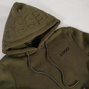 Felpa Casual Versatile con Cappuccio in Cotone per Uomo o <span class=keywords><strong>Donna</strong></span> Abbigliamento Invernale di Marca alla Moda con Stampa a Rilievo - Product Image 6