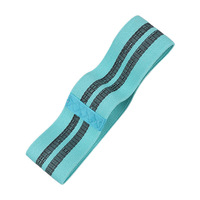 Sangle de Yoga Élastique pour Étirements, Anneau de Résistance pour Fessiers, Bande de Résistance en Polyester/Nylon pour Tractions, Squats, Musculation et Remodelage des Fesses, Tension 30 lb