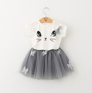 2020 New Design Summer <b>Flare</b> Sleeve Back to School China Wholesale Boutique Floral Little Baby Girls Bangladesh Kids Clothing - Product Image 4