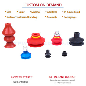 <span class=keywords><strong>Ventouse</strong></span> et patin de succion en TPU/PU de haute qualité Shore A 40-70 pour l'automatisation industrielle - Product Image 3