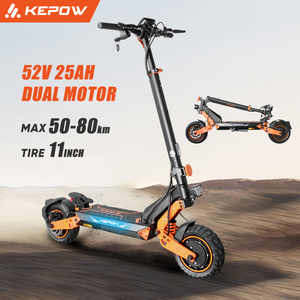 Scooter Eléctrico de Dos Ruedas para Adultos con Doble Motor, Aleación de Aluminio, Certificado, Se Aceptan Pedidos al por Mayor - Product Image 1