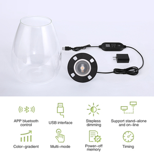 COB microlandscape nhà máy điền vào ánh sáng máy tính để bàn trang trí sinh thái chai chiếu sáng bể cá nhà máy điền vào ánh sáng ứng dụng mờ hẹn giờ - Product Image 6