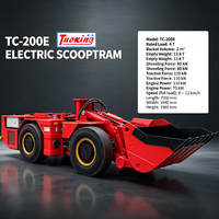 Scooptram électrique TuoXing TC-200E 2m 4t, charge nominale, économie d'énergie, efficace en souterrain, grattoir LHD haute performance pour l'exploitation minière
