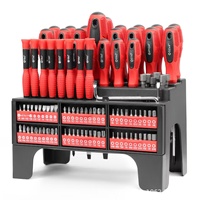 Juego de Destornilladores de Acero al Cromo Vanadio de Grado Industrial, Kit de Herramientas para Reparación de Automóviles, Llaves, Soporte de Almacenamiento, Juego Completo de Herramientas de Fábrica