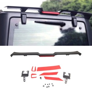 สปอยเลอร์หลังคาท้ายรถยนต์พร้อมไฟเบรกตำแหน่งสูง สำหรับ JK Wrangler 2007-2017 ชุดแต่งรถยนต์ อุปกรณ์เสริมรถยนต์ - Product Image 1