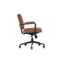 Chaise d'ordinateur pour chambre à coucher, chaise de maquillage confortable pour fille, chaise de bureau pivotante pour étude, chaise de coiffeuse