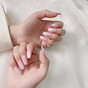 TSZS 24 <span class=keywords><strong>Uñas</strong></span> Postizas con Diseño <span class=keywords><strong>de</strong></span> Llama, <span class=keywords><strong>Uñas</strong></span> Acrílicas Cortas Tipo Ataúd para Mujeres y Niñas, Manicura DIY, Salón <span class=keywords><strong>de</strong></span> Belleza - Product Image 2