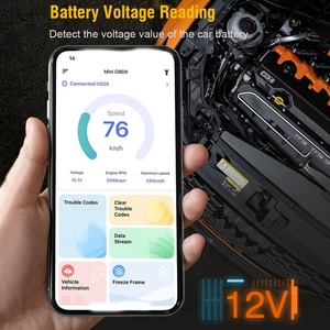 OBD II Scanner Box OBD2 outil de Diagnostic de défaut de voiture lire et effacer les Codes d'erreur V1.1 lecteur de <span class=keywords><strong>Code</strong></span> Blueto 4.0/2.0 pour IOS Android PC - Product Image 6