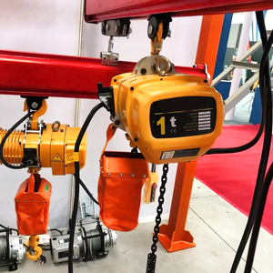 Grúa monorraíl suspendida de servicio ligero con diseño modular, capacidad de 300kg, 500kg, 1000kg, con polipasto de cadena. - Product Image 4