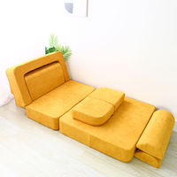 Maßgefertigtes Modernes Faltbares Modulares Sofa für Kinder Vakuumkomprimiertes Design Weicher Schaumstoff für Wohnzimmer & Hotel
