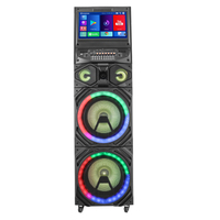 Double système Android 12 pouces très vendu 12 haut-parleurs de karaoké professionnel Ktv extérieur Mini Box Mobile avec écran tactile