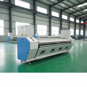 เครื่องจักรเสริมสำหรับธุรกิจซักรีดอุตสาหกรรม เครื่องป้อนผ้าปูที่นอนขนาด 3300 มม. - Product Image 2