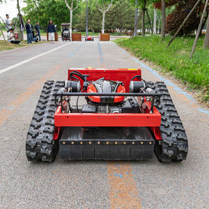 Tondeuse robotisée télécommandée à chenilles/quatre roues motrices, portée de 680 m, mini robot pour jardin, moteur haute puissance - Product Image 5
