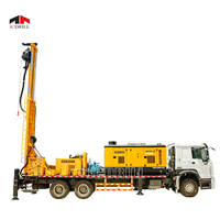 Foreuse Rotative Diesel Montée sur Camion pour Puits d'Eau