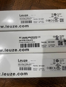 Capteur d'étiquettes Leuze d'origine neuf GS 61/6D.2,200-S12, stable et adapté à une utilisation industrielle, en stock - Product Image 2