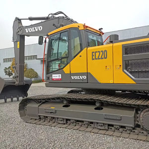 Excavadora Volvo EC220 Usada, Confiable y Potente, Motor, Caja de Cambios y Bomba Originales de Suecia, PLC, 22 Toneladas, Pocas Horas de Uso, Buen Estado, en Venta - Product Image 4