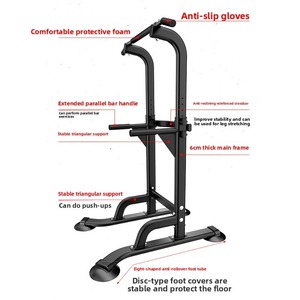 RS <span class=keywords><strong>Torre</strong></span> <span class=keywords><strong>de</strong></span> <span class=keywords><strong>Ejercicios</strong></span> Portátil para el Hogar, Equipo <span class=keywords><strong>de</strong></span> Gimnasio <span class=keywords><strong>de</strong></span> Acero Duradero, Estación Multifunción para Dips y Dominadas, <span class=keywords><strong>Barra</strong></span> <span class=keywords><strong>de</strong></span> Pull-Up para el Hogar - Product Image 4