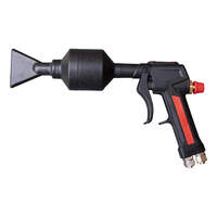 Pistolet à mousse double tube avancé eau-air pour le detailing automobile – Équipement de lavage de voiture haute performance pour les salons de beauté