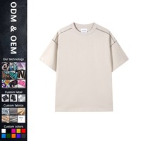 Kaos Lengan Pendek Pria 250g 100% Katun, Model Jepang, Jahitan Atas, Longgar, Dapat Disesuaikan, Cocok untuk Musim Panas, Cetak Digital