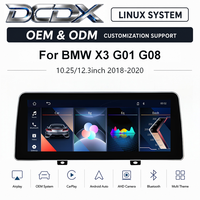 Personnalisation OEM et ODM pour BMW X3 G01 G08 X4 G02 EVO (2018-2022) - Unité centrale intelligente Linux 12,3 pouces, Android Auto et CarPlay