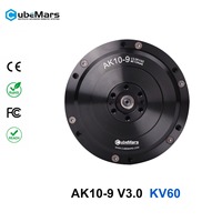 CubeMars AK10-9 V3.0 KV60 Actionneur Robotique 53Nm Moteur à Double Encodeur pour Exosquelette et Articulation de Robot Portable