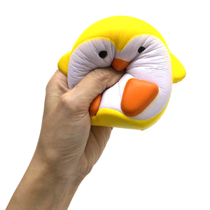 Jouets anti-stress en PU en forme de <span class=keywords><strong>poussin</strong></span>, à remontée lente, personnalisables avec logo, pour enfants et adultes, cadeaux promotionnels sur le thème de la ferme - Product Image 5
