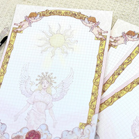 Ilustración Dibujada a Mano, Papel de Arte Impreso Personalizado, Impresión Offset, Encuadernación Perfecta, Tapa Blanda, Estampado en Caliente, Papelería de Oficina en Blanco