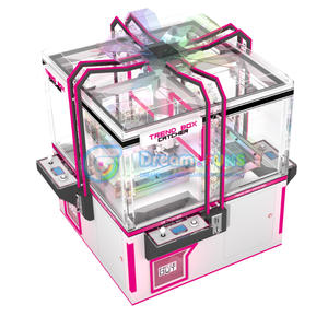 DreamFuns 4-Player Laser Light Name Picker Claw Machine avec Pure Color Gift Design pour Middle Zone dans <span class=keywords><strong>les</strong></span> salles d'arcade - Product Image 1