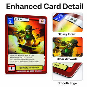 Customizable Logo and Packaging Holographic Printed Surface 350gsm Glossy Paper TCG Game Trading <strong>Cards</strong> - Product Image 3