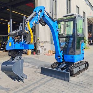 무료 배송 EPA/EURO 5 3.5톤 미니 굴삭기 2톤 쿠보타 엔진 굴삭기 미니 펠레 중국산 소형 굴삭기 - Product Image 6