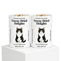 Emballage en tube de papier de qualité alimentaire personnalisé en usine pour la nourriture pour chiens, la nourriture pour chats, les friandises pour animaux de compagnie lyophilisées |   Cylindre écologique recyclable