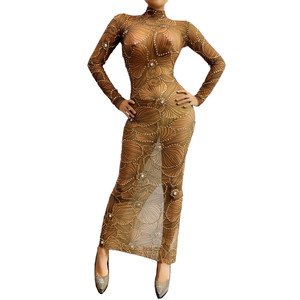 Abito da sera con diamanti - Product Image 1