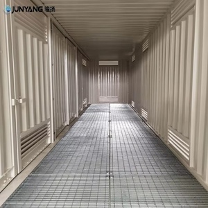 ตู้คอนเทนเนอร์บรรทุกสารเคมีอันตราย ขนาด 40 ฟุต 40' แบบเปิดประตูด้านข้าง รุ่น DG  ผลิตจากเหล็กคอร์เทน-เอ  พื้นแบบมีโครงเหล็ก  ความจุ 65 ลูกบาศก์เมตร ยี่ห้อ JUNYANG - Product Image 6