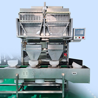 Ligne de production de machines d'emballage pour capsules de lessive liquide en poudre pour lave-vaisselle, sachets/boîtes