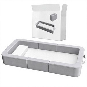 Nueva Cuna Portátil Plegable para Bebés, Diseño Moderno y Seguro de Espuma, Cuna de Piso para Exteriores <span class=keywords><strong>SUNAIR</strong></span> SMT-058B - Product Image 4