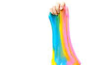 Kit de poudre de slime modelable DIY, poudre de slime à secouer avec bols et 5 types d'accessoires, jouet artisanal pour enfants pour soulager le stress