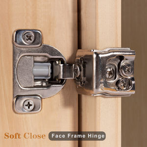 غير مرئية الحديد الوجه إطار 3d قابل للتعديل أخفى مجلس الوزراء الباب المفصلي الهيدروليكية لينة إغلاق إغلاق مجلس الوزراء الأثاث مفصلات الأبواب - Product Image 3