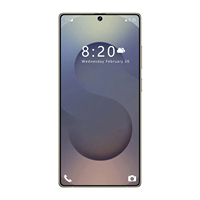 Nuevo Teléfono Inteligente S25Ultra 5G 2025, Diseño Internacional, CPU de Cuatro Núcleos, Doble SIM, Pantalla HD, 108MP, 90Hz, Procesador MTK, Juegos, Reconocimiento Facial