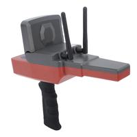 Détecteur de métaux portable NCEL A9 en plastique rouge 25 kHz 25 pouces, haute sensibilité, grande portée, pour la détection souterraine à distance