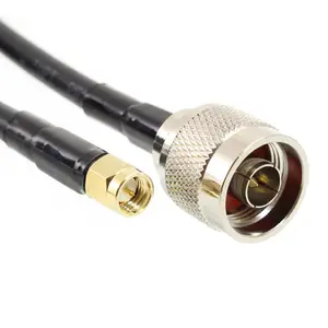 RF Coaxial Kabel Konektor N MALE To SMA Male