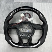 Volant personnalisé en fibre de carbone avec LED pour Dodge Challenger Charger SRT Hellcat Durango